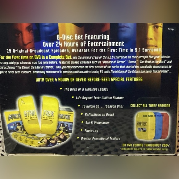 STAR TREK The Original Series DVD Set - Picture 4 of 6